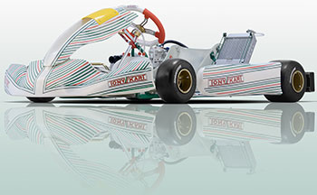 Tony Kart Racer 401R rolling chassis - OK, TaG, KF, O2s100
